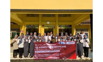 PELAKSANAAN UKK (Uji Kompetensi Keahlian) OTKP TP. 2022/2023 di SMK YADIKA KALIJATI
